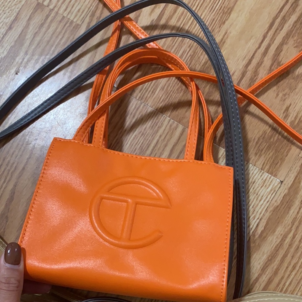 SMALL ORANGE TELFAR PRICE IS SET